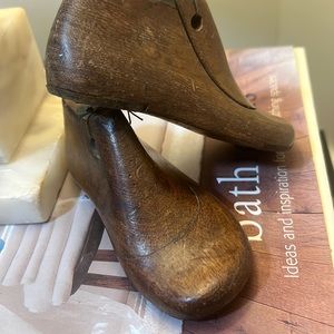 Antique Children's Shoe Forms - a Pair size2